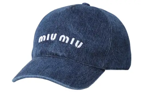 MIU MIU Cotton Baseball Caps Unisex