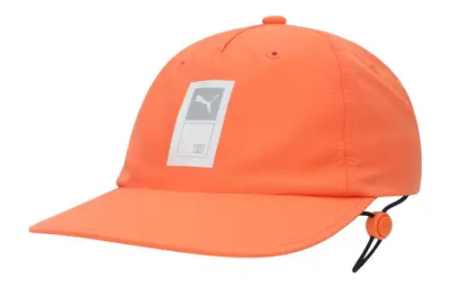 PUMA Baseball Caps Unisex Bright Orange