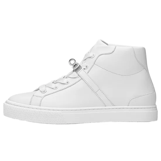 HERMES Daydream Mid-Top Stylish Skateboarding Shoes Women's White