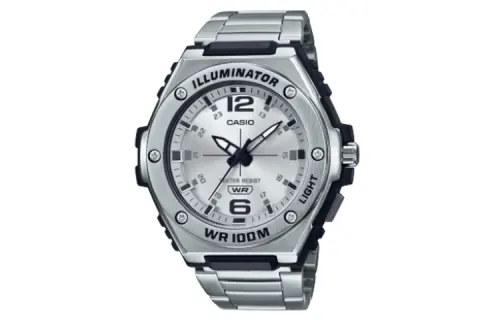 CASIO Men Standard Series Silver Watch MWA-100HD-7AV