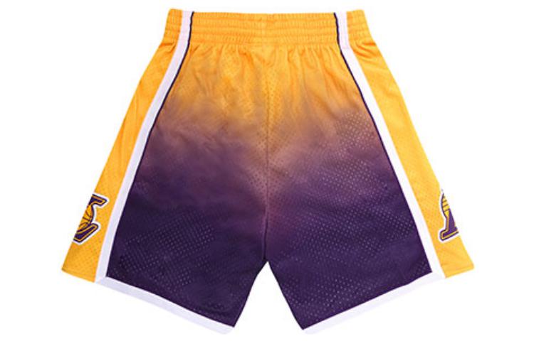 Mitchell Ness Basketball Shorts Men’s Purple Gold