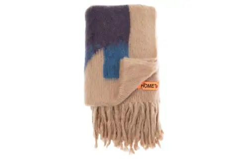 OFF WHITE Logo Patch Blanket