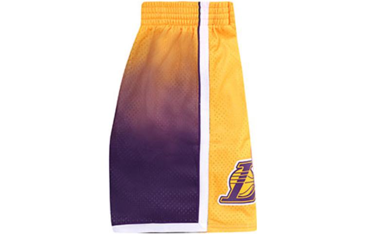 Mitchell Ness Basketball Shorts Men’s Purple Gold