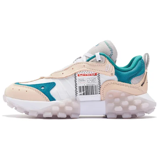 LiNing OVERLOAD Casual Shoes Women's Low-Top Gray