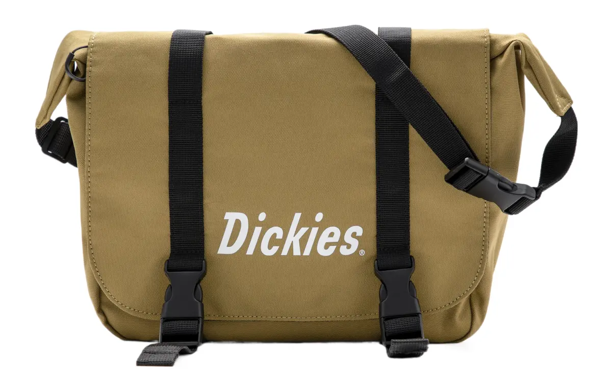 Dickies Canvas Polyester Messenger Bag Crossbody Bag Regular Unisex Moss Green