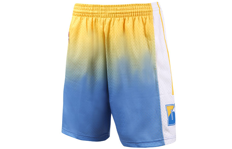 Mitchell Ness Basketball Shorts Men’s Blue Moderate Straight Fit Pants