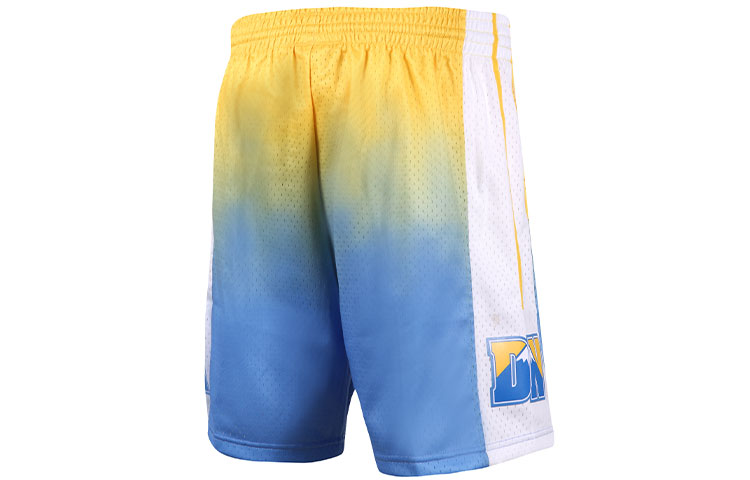 Mitchell Ness Basketball Shorts Men’s Blue Moderate Straight Fit Pants