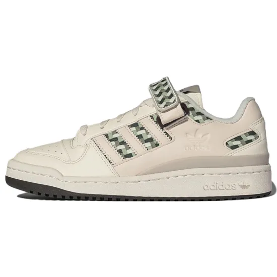 Adidas Originals FORUM Skateboard Shoes Unisex Low-top Beige