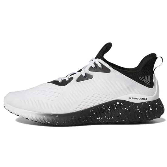 adidas Alphabounce 1 'White Black Speckled'