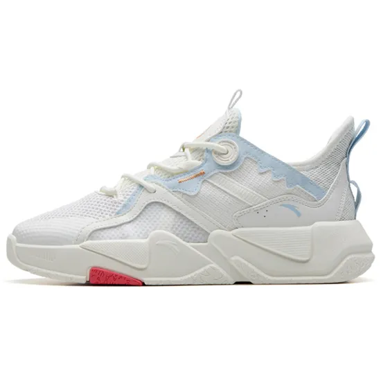 Anta G6 Low-Top Sports Casual Shoes Women's White Blue