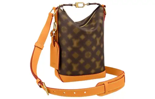 LOUIS VUITTON Hobo Cruiser Pm Blurry Monogram Brown