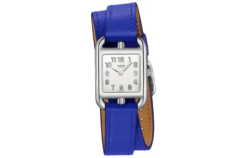 HERMES Heure H Wrist Watches Quartz Movement 21*21mm White Dial Women's Watch