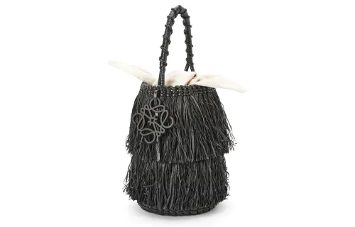 LOEWE Frayed Bucket Handbags