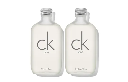 CALVIN KLEIN Ck One Perfume Sets Eau De Toilette Bergamot Green Tea 100ml*2 Mother's Day Gift For Mom Citrus Scent
