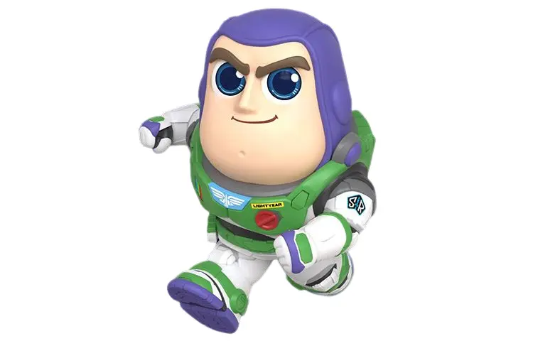 Hot Toys X Disney/Disney Space Ranger Buzz Lightyear Cosbaby Series Toy Story Running Version S Code Q Version Figure