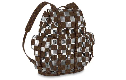 LOUIS VUITTON Christopher Backpack Brown/Clear