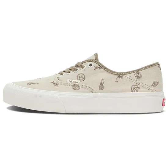 Vans Authentic Skateboarding Shoes Unisex Low-top Light Gray