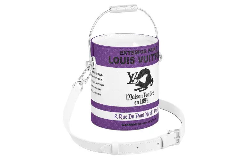 LOUIS VUITTON Lv Paint Can Purple