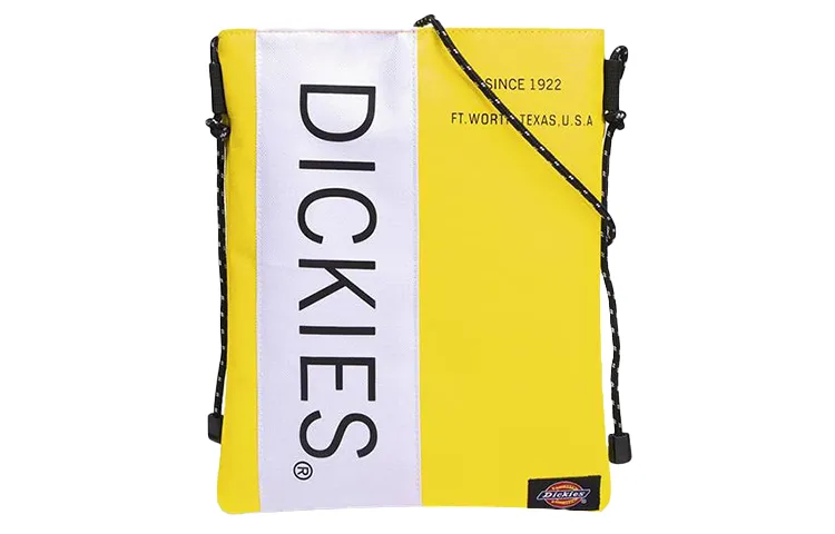 Dickies Polyester Shoulder Bag Unisex Yellow