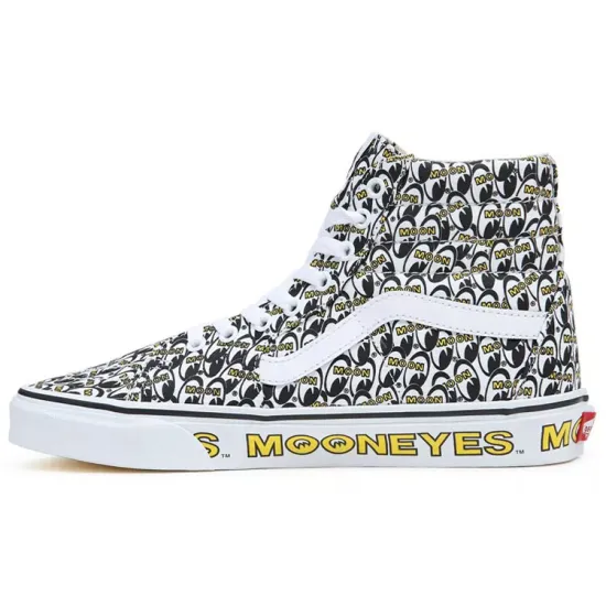 Sk8 Mooneyes X Vans  Hi 'True White Yellow'