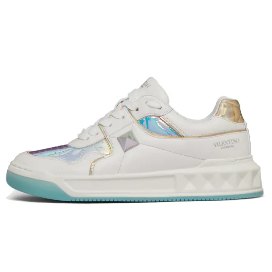 Valentino Garavani Rockstud Lace-Up Sneakers