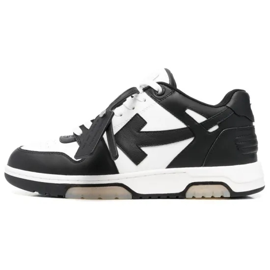 OFF WHITE Out Of Office Low Top Sneakers 'White Black'
