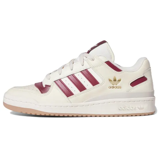 Adidas Forum Low 'Off White Collegiate Burgundy'