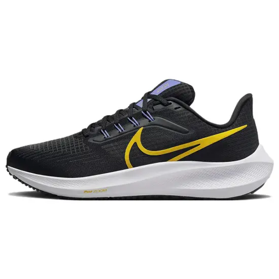 Nike Air Zoom Pegasus 39 Running Shoes Women's Low-top Black/White/Yellow