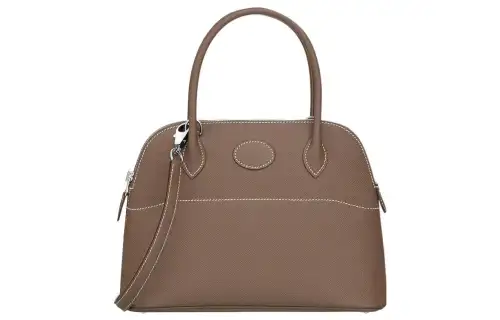 HERMES Bolide Epsom Calfskin Bowling Bag, Shoulder Bag, Crossbody Bag, Handbag Regular Women's