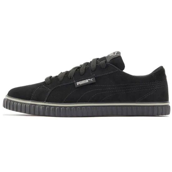 PUMA Ever Lopro Skateboarding Shoes Unisex Low-top Black/white