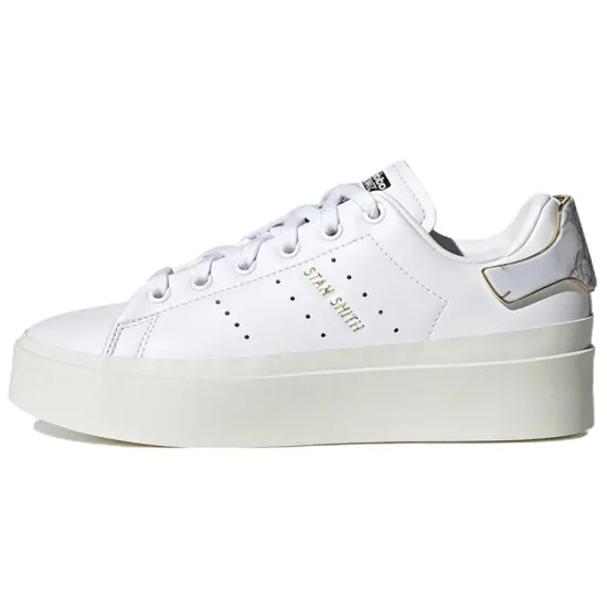 Adidas Stan Smith Bonega Cloud White Cloud White Gold Metallic Women's