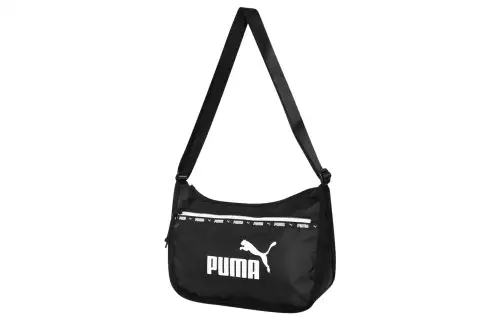 PUMA Fabric Gym Bag, Training Bag, Crossbody Bag, Shoulder Bag Women's Black