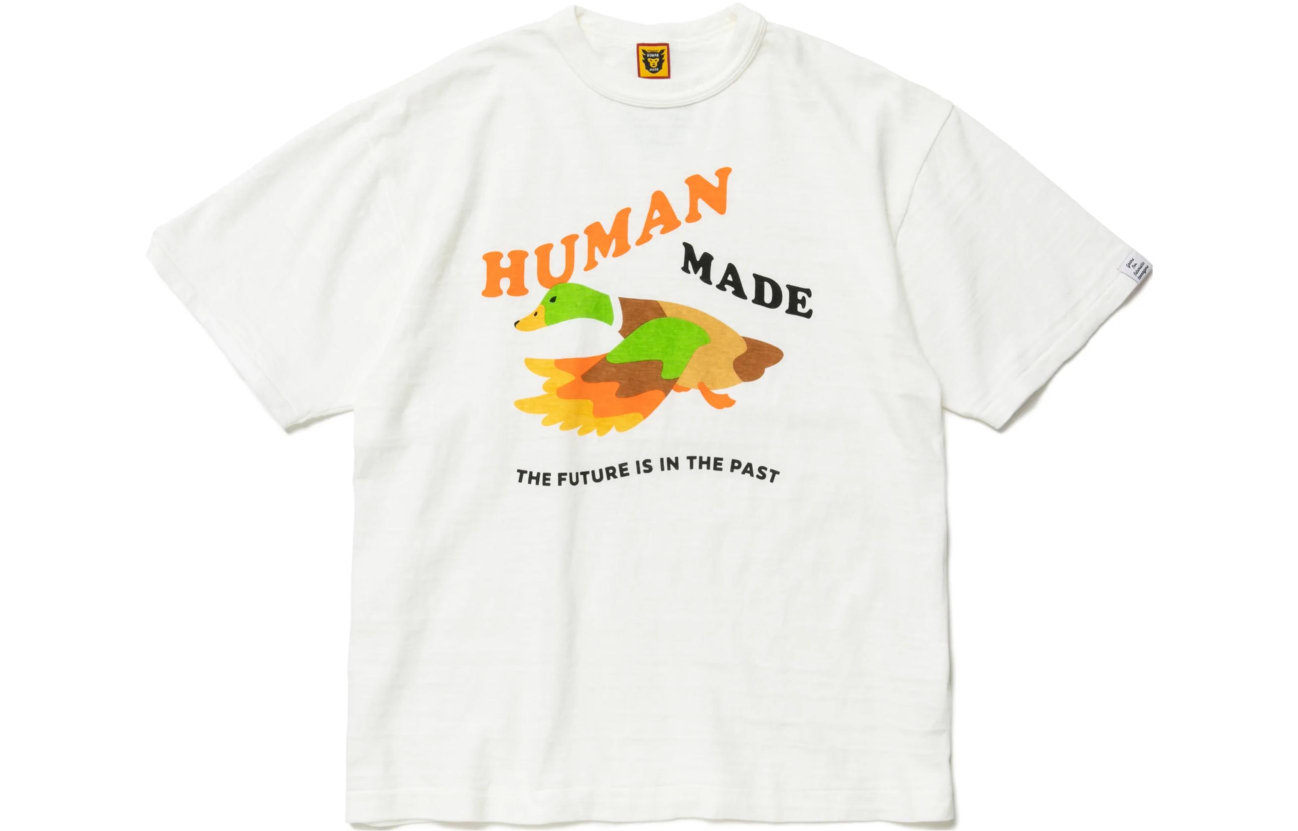 Футболка Human Made HM23TE026 (белая)