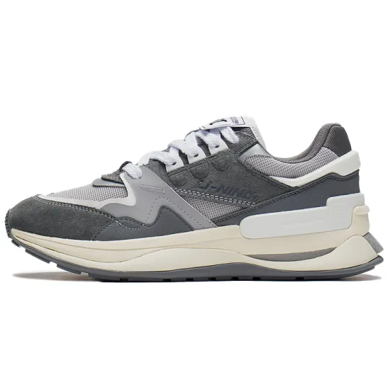 LINING 001 Innocence V2 Casual Shoes Men Low-Top Gray White