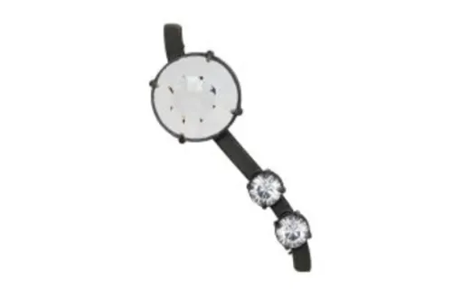 MIU MIU Brooches Unisex Black