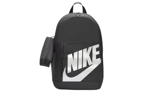 Nike Polyester Combo Bag, Backpack Regular Men's Pure Black