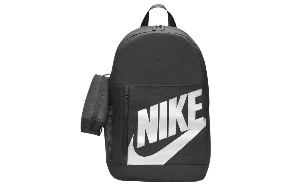 Nike Polyester Backpacks Men's Pure Black