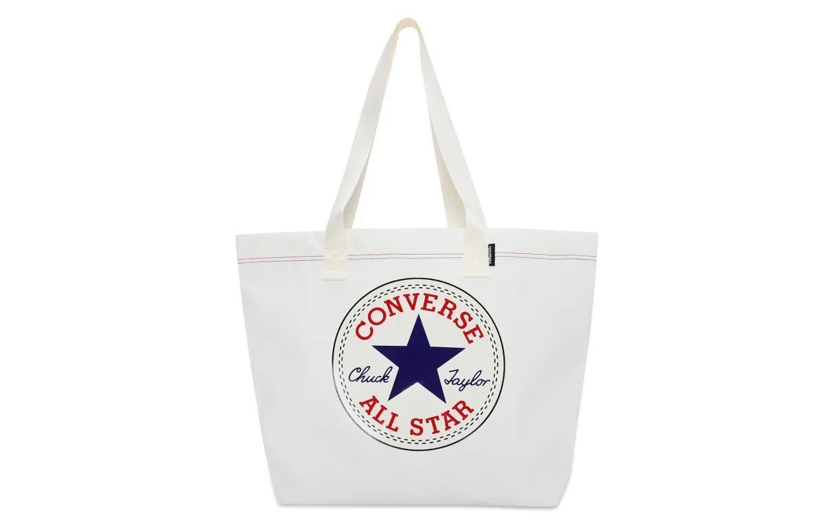 Converse Polyester Shoulder Bag Regular Unisex White