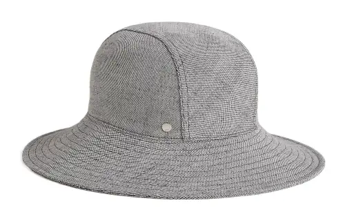 HERMES Colette Bucket Hats Unisex Gray