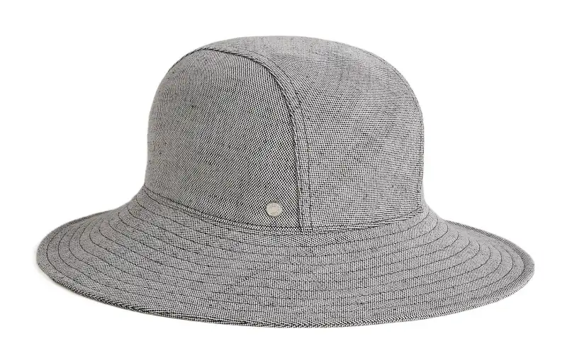 HERMES Colette Bucket Hats Unisex Gray