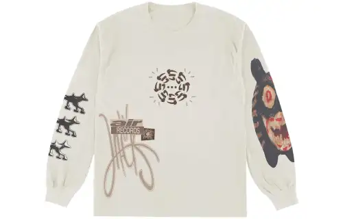 Travis Scott Air Records Long Sleeve T shirt