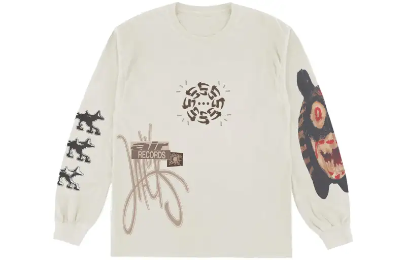 Travis Scott Air Records Long Sleeve T shirt