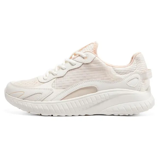 Skechers Bob's Casual Shoes Women's Low-Top White/Light Pink
