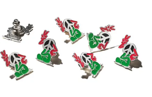 Supreme Peace Pin