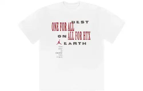 Travis Scott X Jordan Best On Earth T shirt