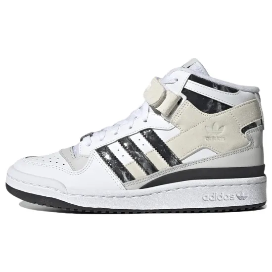 Adidas Originals Forum Mid Cloud White Off White Core Black Women's