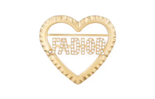 DIOR J'Adior Brooches Women's Gold