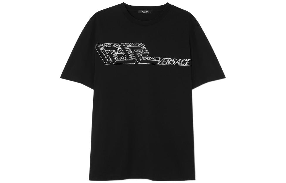Мужские футболка Versace VERSACE VERSACE FW22 T (черный)