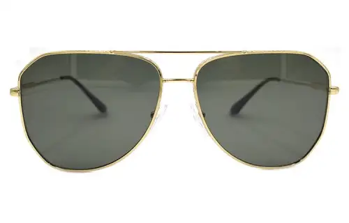PRADA Aviator Sunglasses Men's Gold/Polarized
