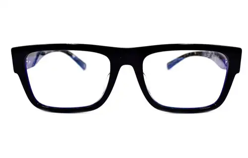 PRADA Rectangular Sunglasses Men's Black